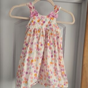 2 Dresses. Gymboree Pink and Orange Polka Dot Dress.